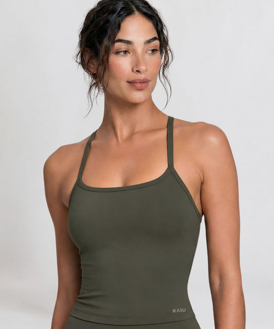 NOOR Tank Bra - Khaki