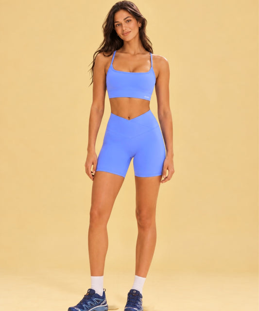 IBIZA Sculpt Shorts V-shaped - Lilac Blue
