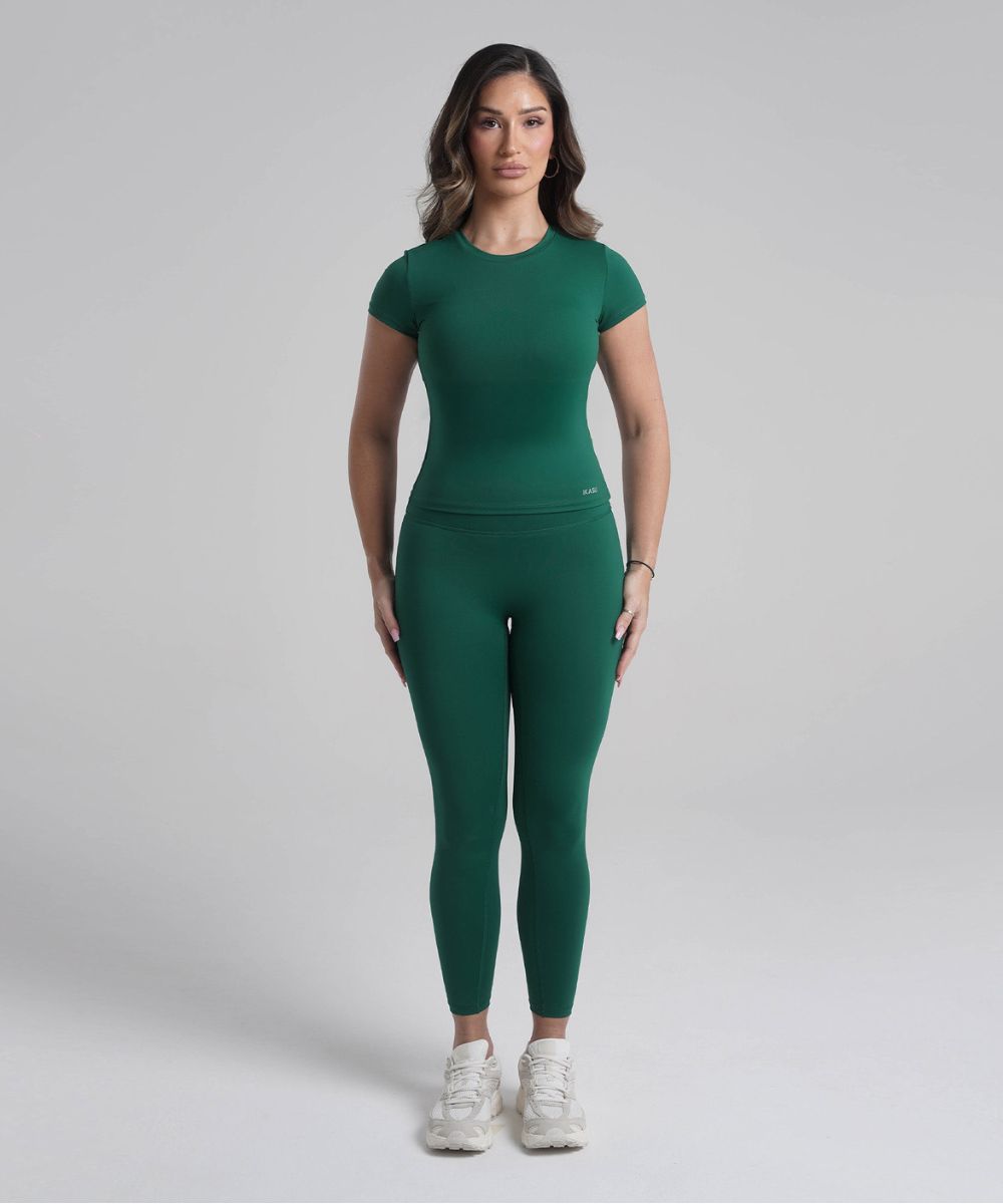 HANA Short Sleeve Top - Green