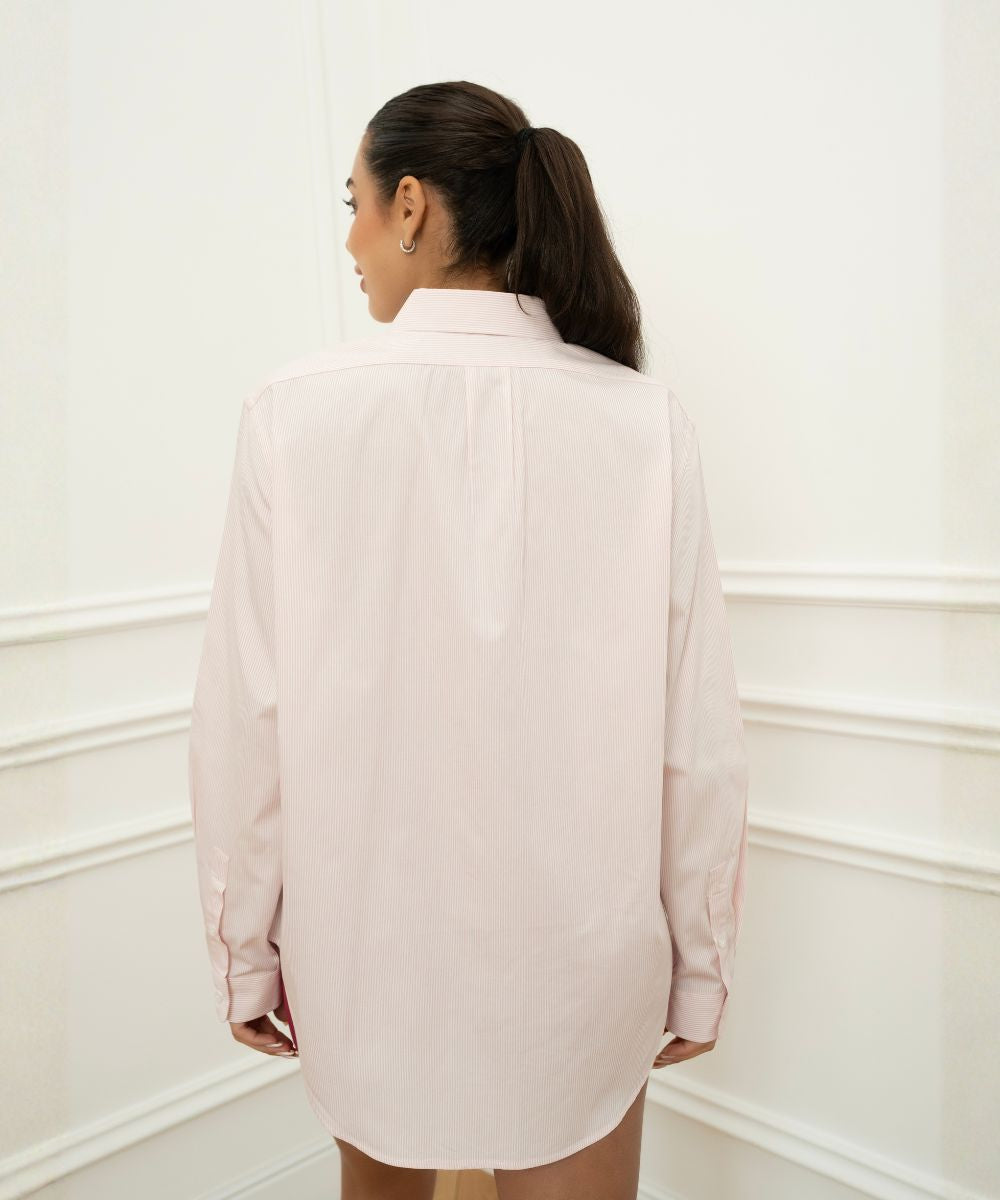 Palm Mania Shirt - Pink