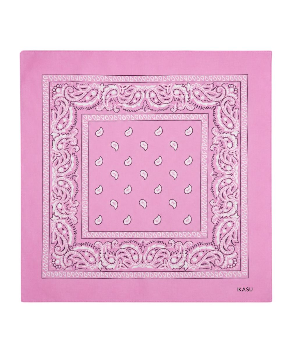 Bandana Head Scarf - Pink