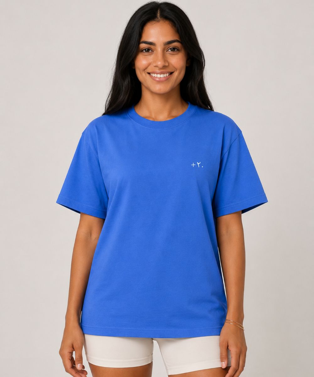 Sahel Oversized T-shirt - Blue