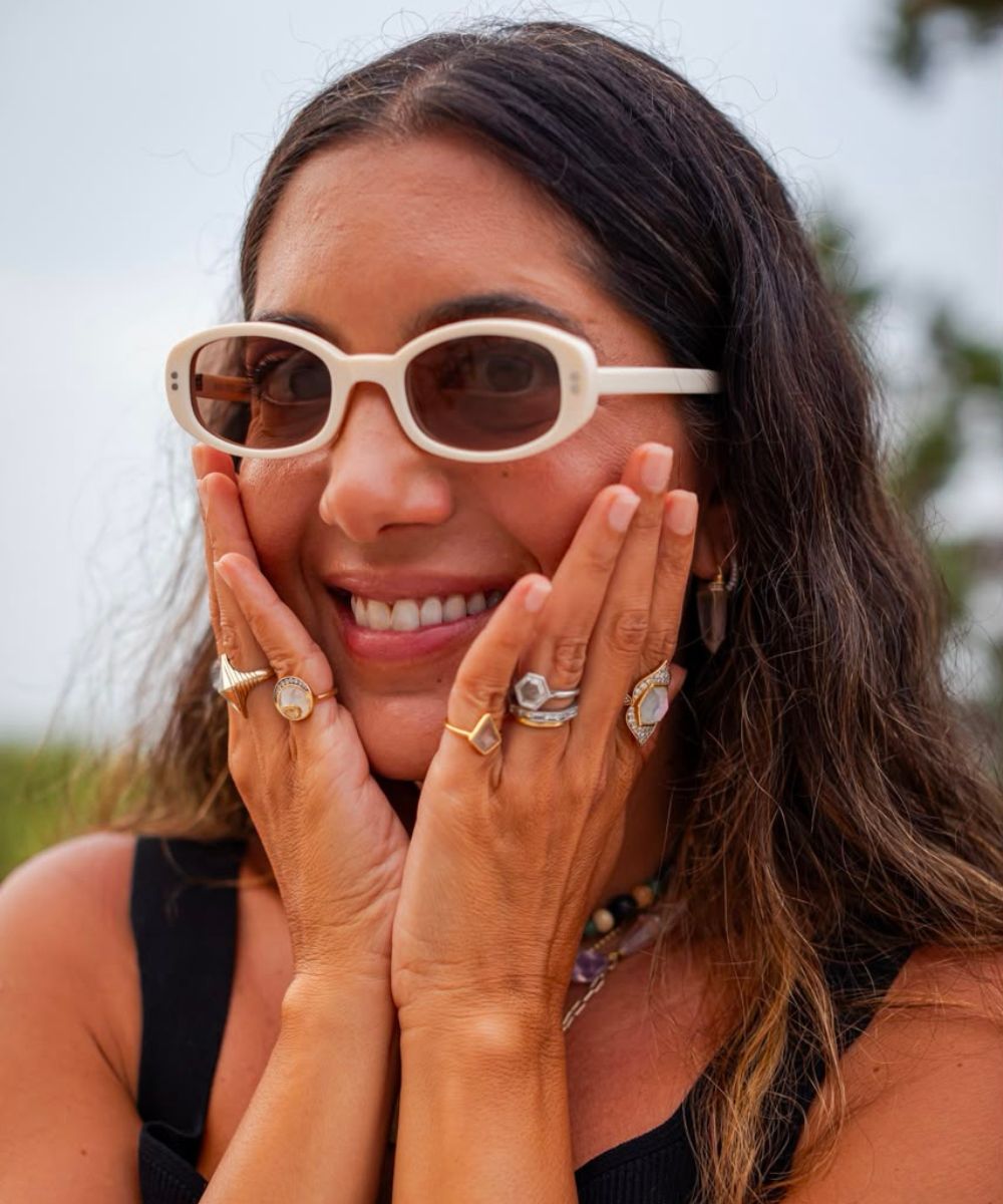NOOR Sunglasses - Ivory