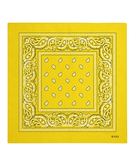 Bandana Head Scarf - Yellow