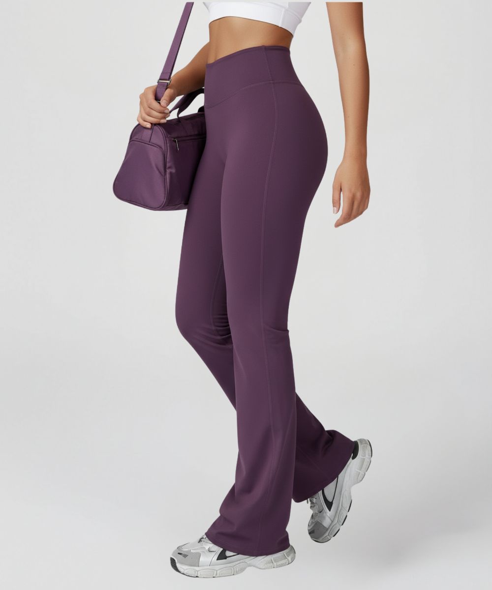 LOVE Sculpt Flare Pants - Deep Purple