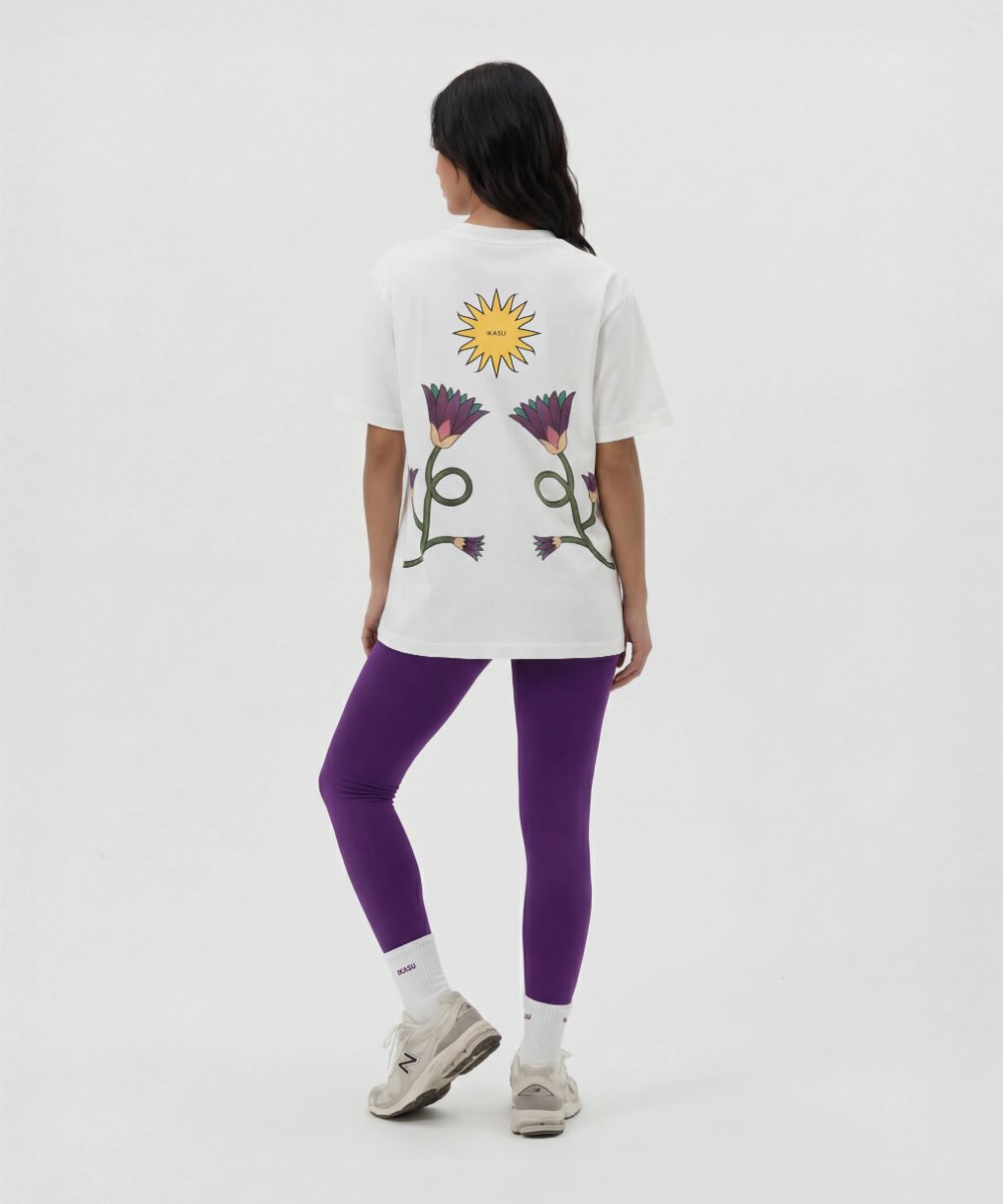The Bloom of Nefertem Oversized T-shirt - White
