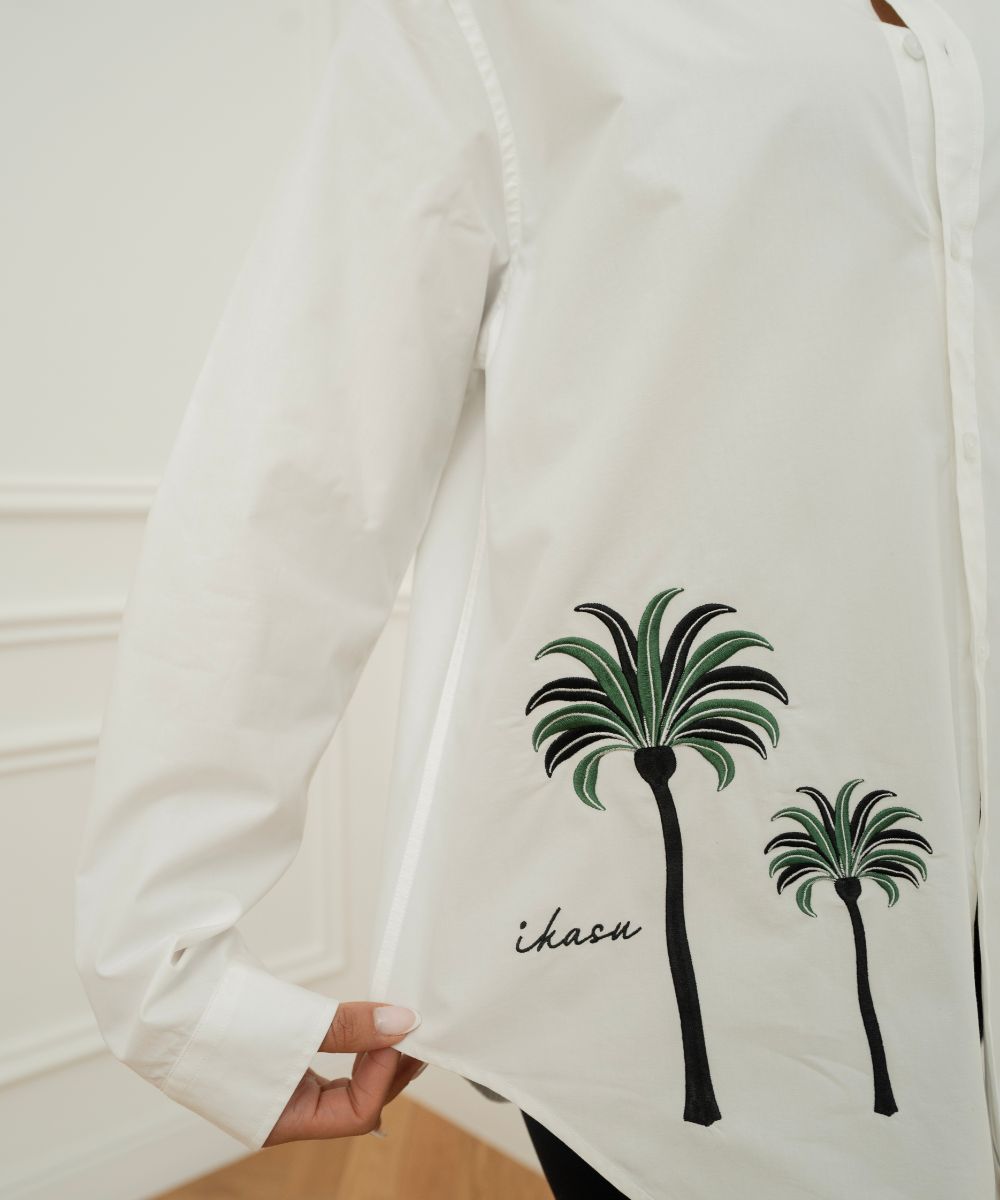Palm of Arabia Shirt - White