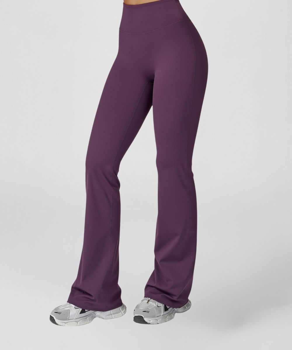 LOVE Sculpt Flare Pants - Deep Purple