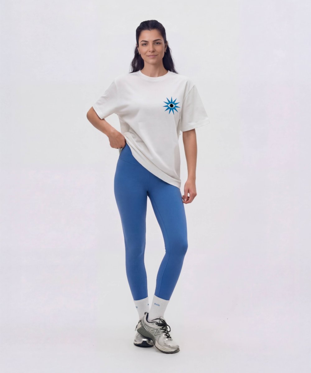 The Horizon of Aaru Oversized T-shirt - White