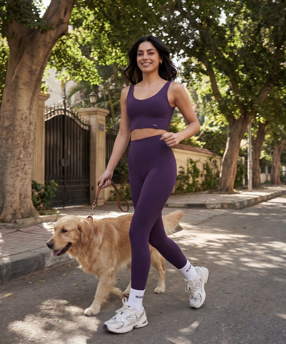 ALIA Leggings - Deep Purple