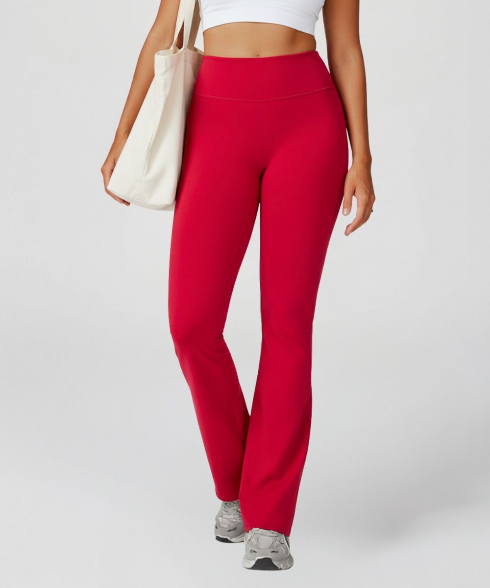 LOVE Sculpt Flare Pants - Red