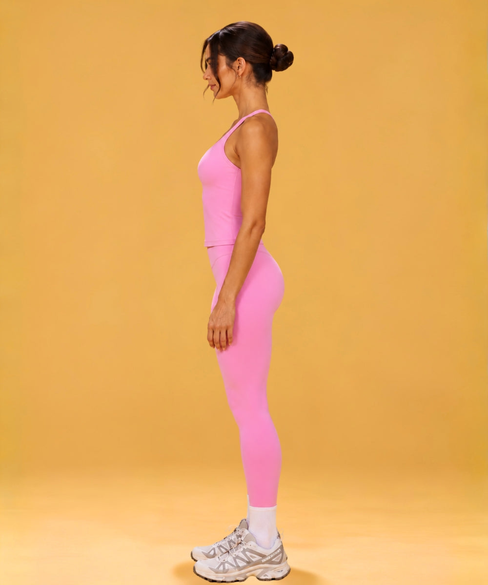 IBIZA Sculpt Tank Bra - Bubblegum Pink