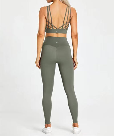 Jordan Sports Bra -  Khaki