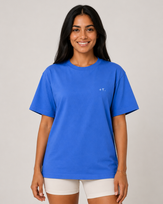 Sahel Oversized T-shirt - Blue
