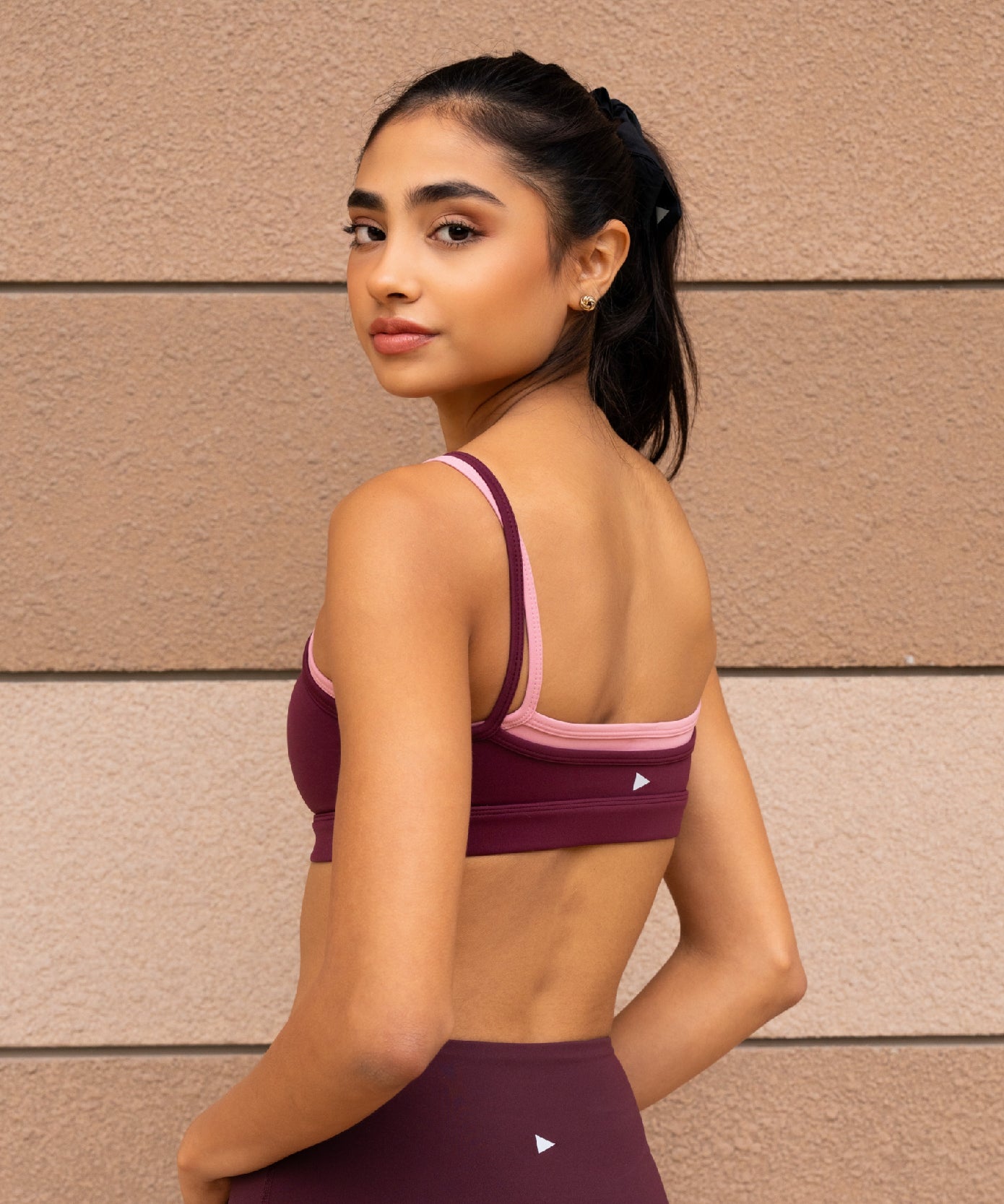 TAMARA St Tropez Sports Bra - Plum