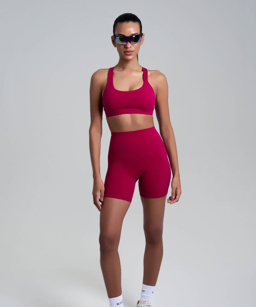 NOOR Shorts - Cherry