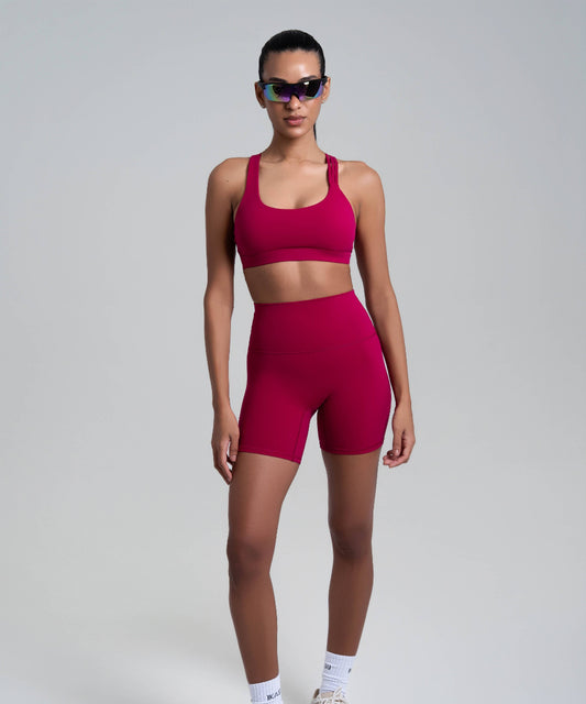 NOOR Shorts - Cherry