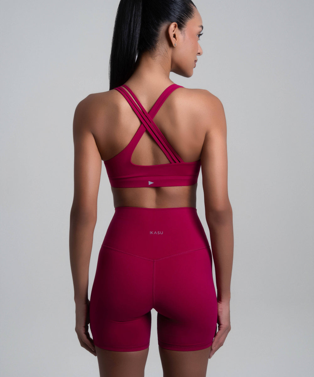 NOOR Shorts - Cherry
