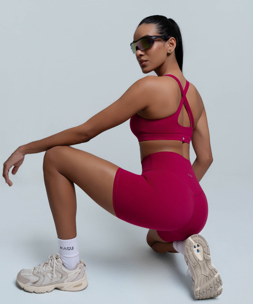 NOOR Shorts - Cherry