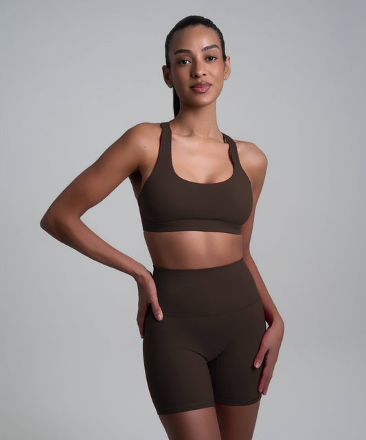 NOOR Shorts - Chocolate Brown