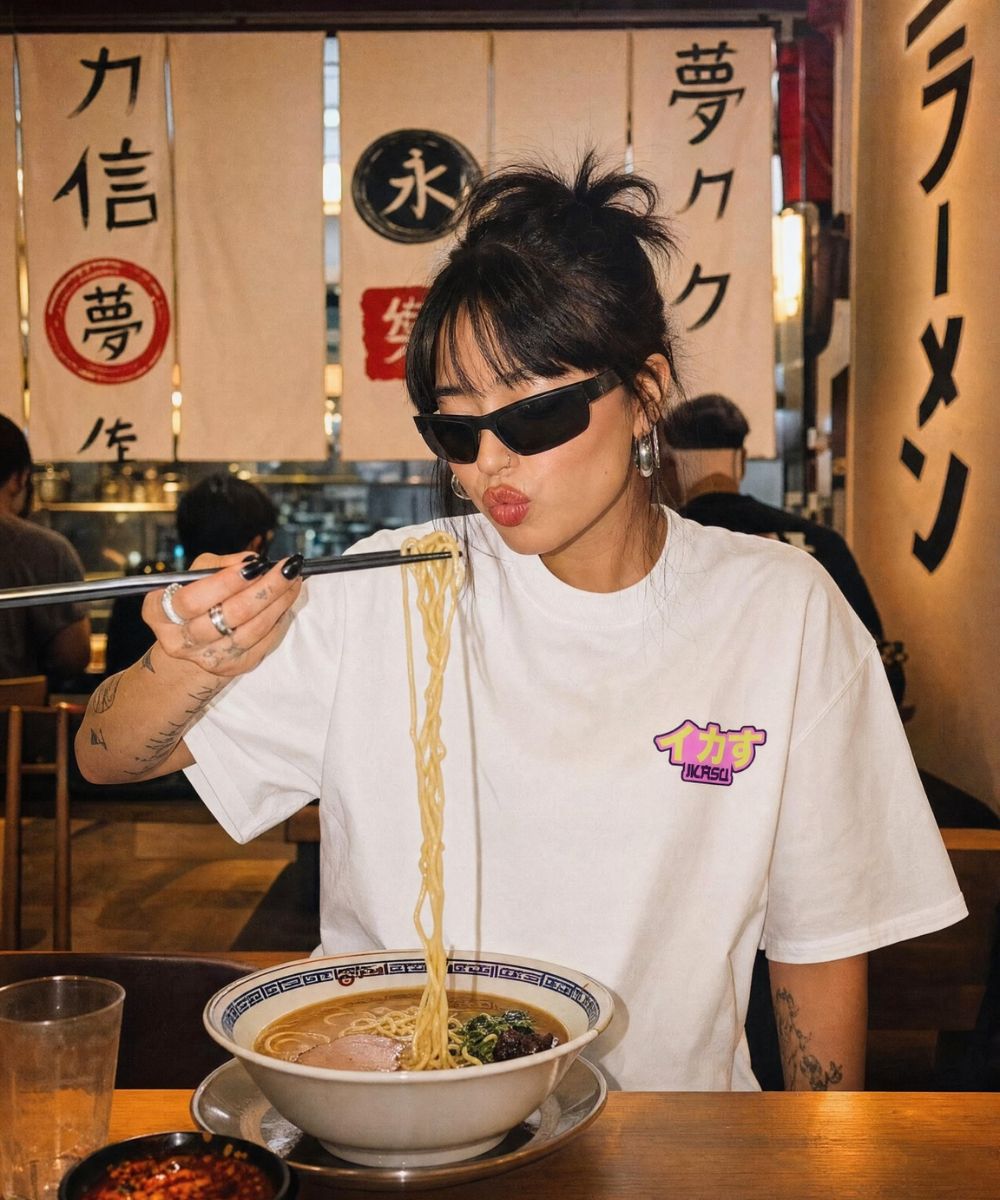 Tokyo Oversized T-shirt - White