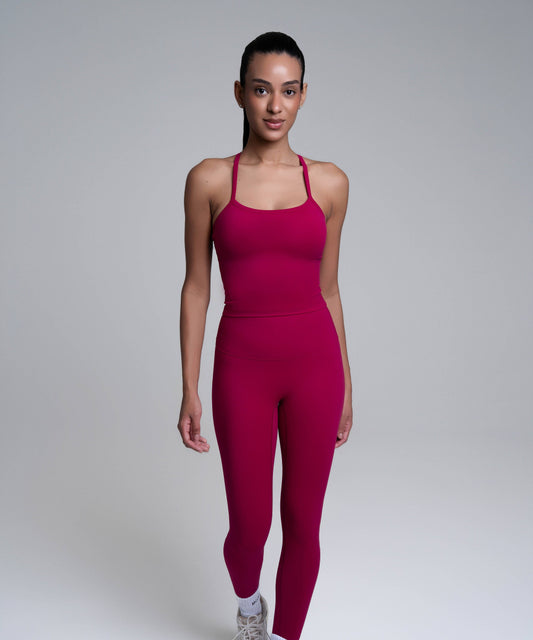 NOOR Tank Bra - Cherry