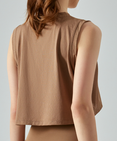 DANA Time to shine Crop Top - Brown