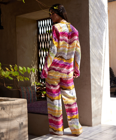 MBK DUBAI Linen Set - Rainbow