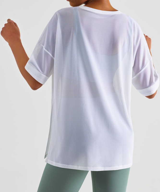 TAMARA Antibes Mesh Top - White