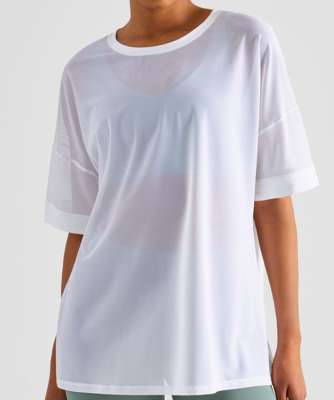 TAMARA Antibes Mesh Top - White