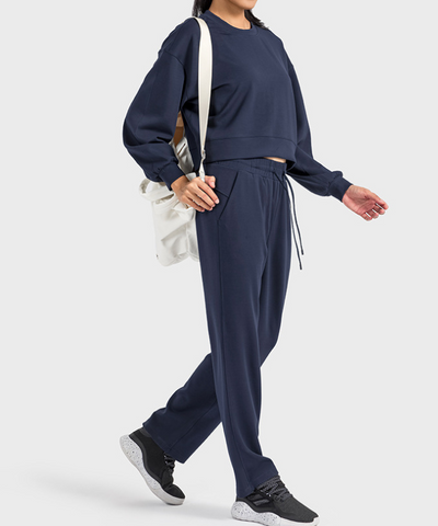 Verbier Tracksuit Set - Navy Blue