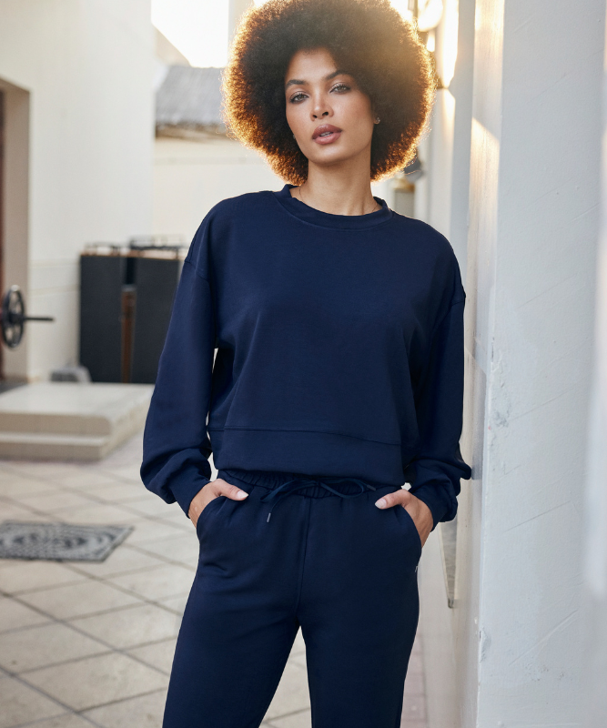 Verbier Tracksuit Set - Navy Blue