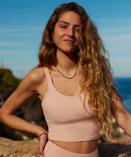 Salma Sports Bra - Pink