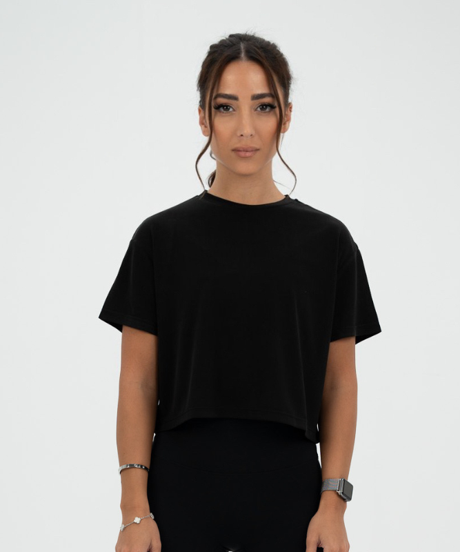 Capri Tank Top - Black