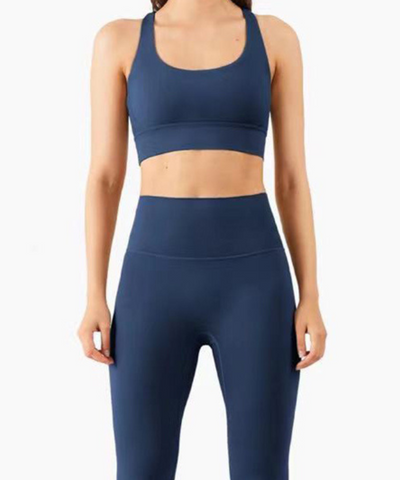 Paris Sports Bra - Navy
