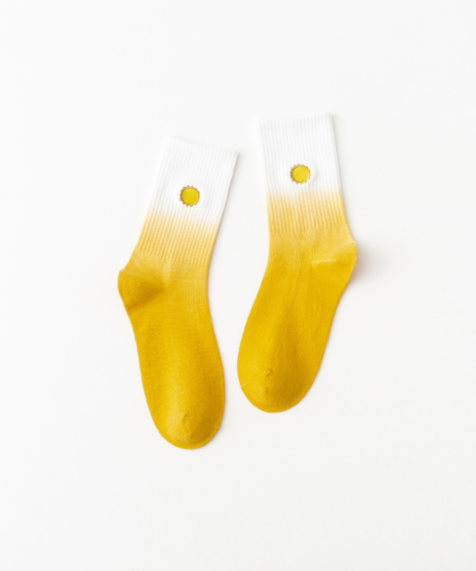 DANA Everyday socks Sun - Yellow