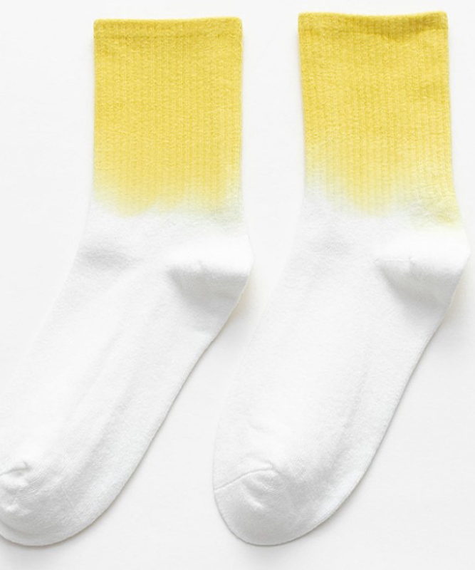 DANA Everyday socks - Tie Dye Yellow