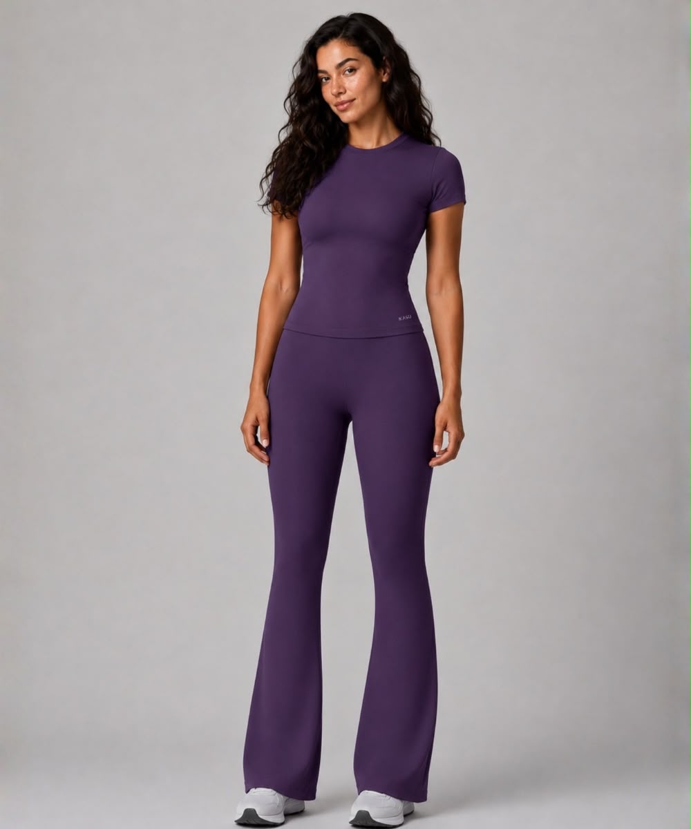 LOVE Sculpt Short Set - Deep Purple