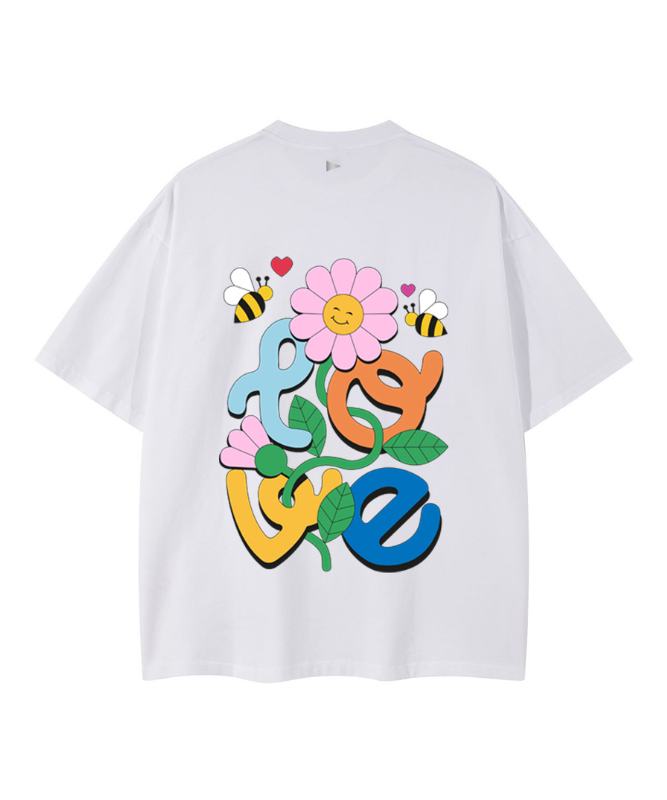 DANA Flower T-Shirt - White