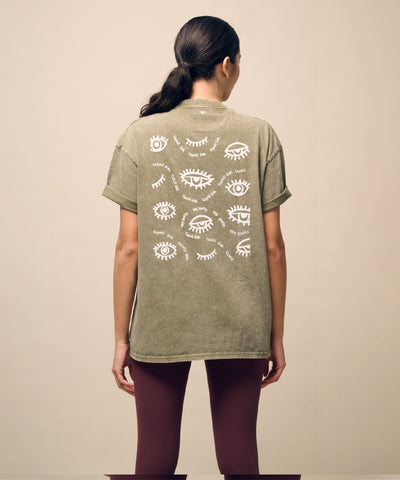 I Got My Eyes on You T-Shirt - Khaki