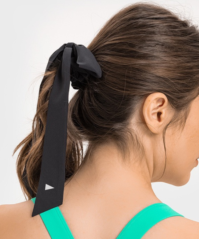 Scrunchies Duo - Black/Taupe