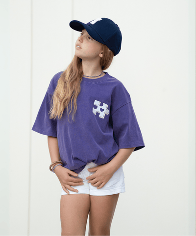 DANA We may be different but we always fit T-Shirt -Kids- Purple