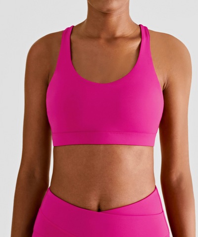 Miami Sports Bra - Fuchsia