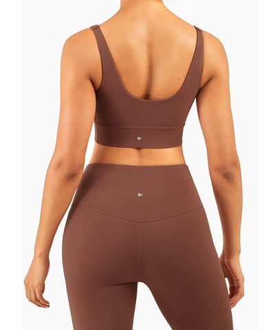 Haya Empower Sports Bra - Mocha