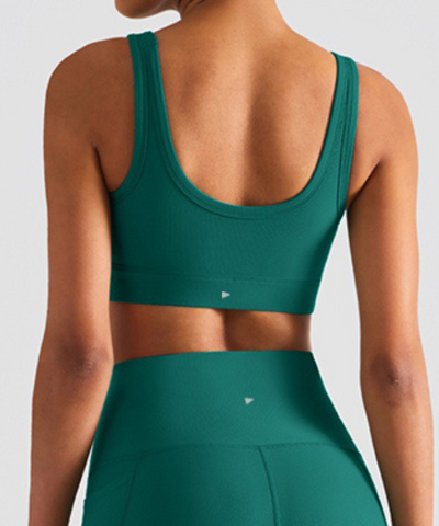 KIKA IBIZA RIB Sports Bra - Emerald