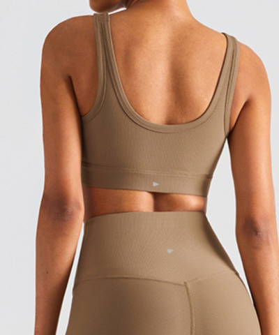 KIKA IBIZA RIB Sports Bra - Sand