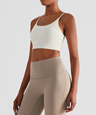 Sicily Sports Bra - Off White