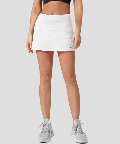MBK Score Tennis Skirt - White