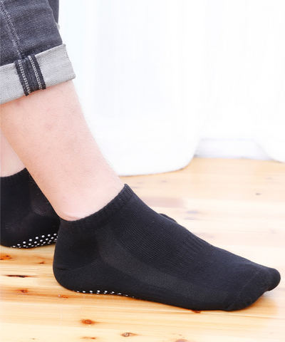 Grip Pilates Socks For Man - Black