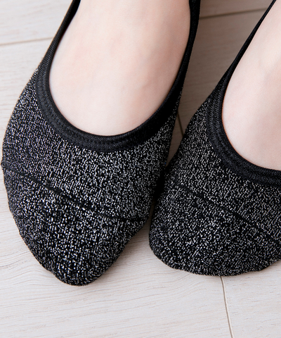 Sparkle Pilates Socks - Black